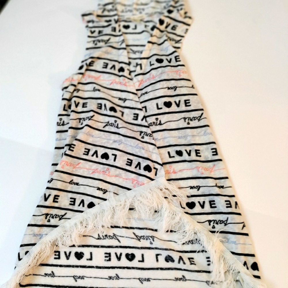 🎁 Love Vest/Cover-up with Hood by self esteem Medium. Junior vest